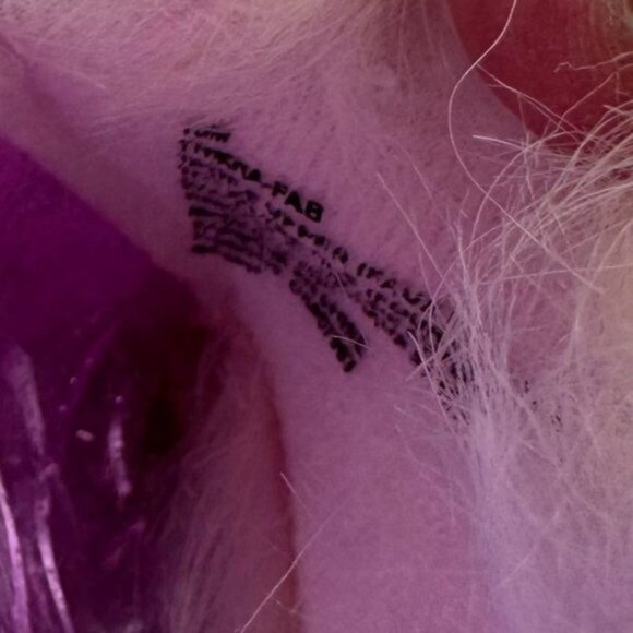 Tucker + Tate Hera Faux Fur Sandals in Purple Rainbow - Picture 4 of 6